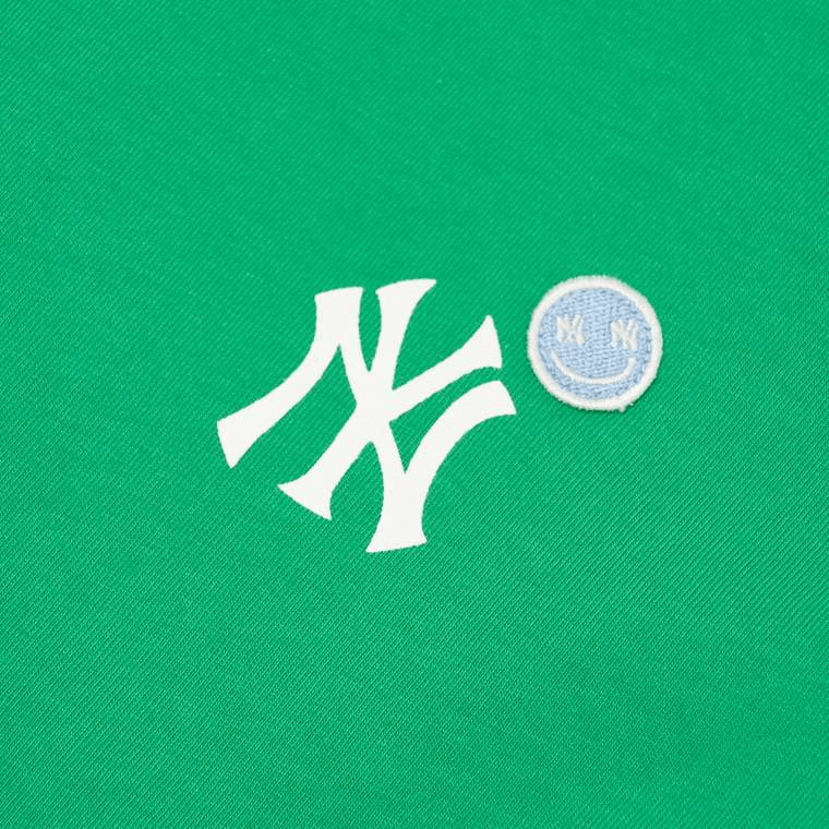 Áo MLB Smile Backlogo Overfit ‘Paisley Green’ 3ATSL6023-50GNL - Ảnh 4