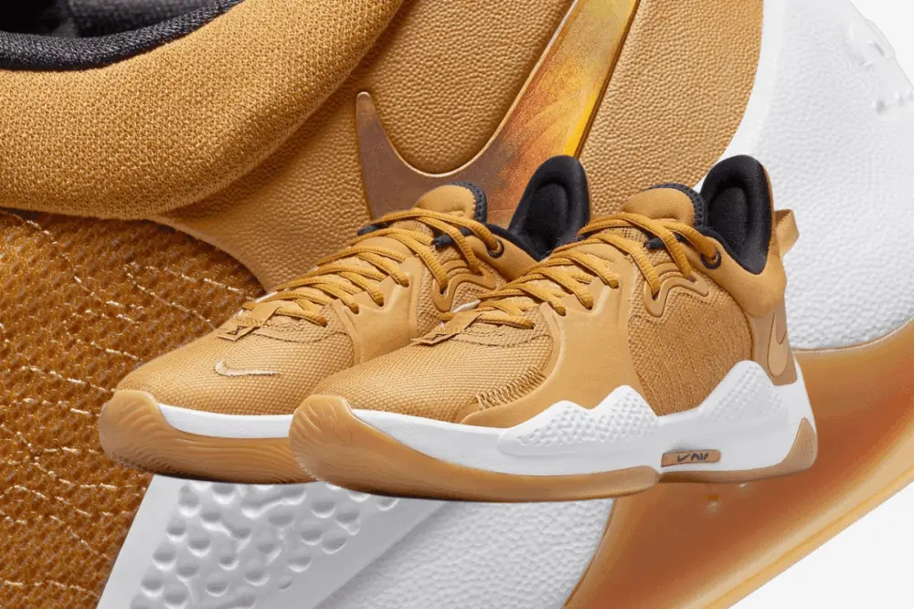 Giày Nike PG 5 'Wheat' CW3143-700 - Ảnh 7