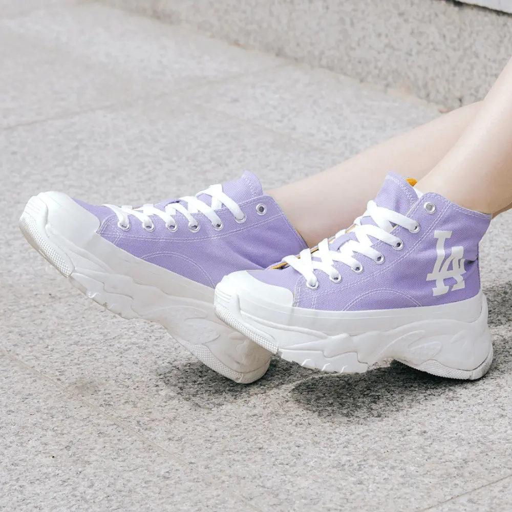 Giày MLB LA Dodgers Chunky High Shoes 32SHU1111-07V - Ảnh 5