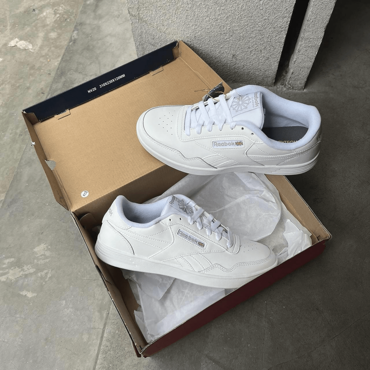 Giày Reebok Club MEMT 'White' FW8225 - Ảnh 5