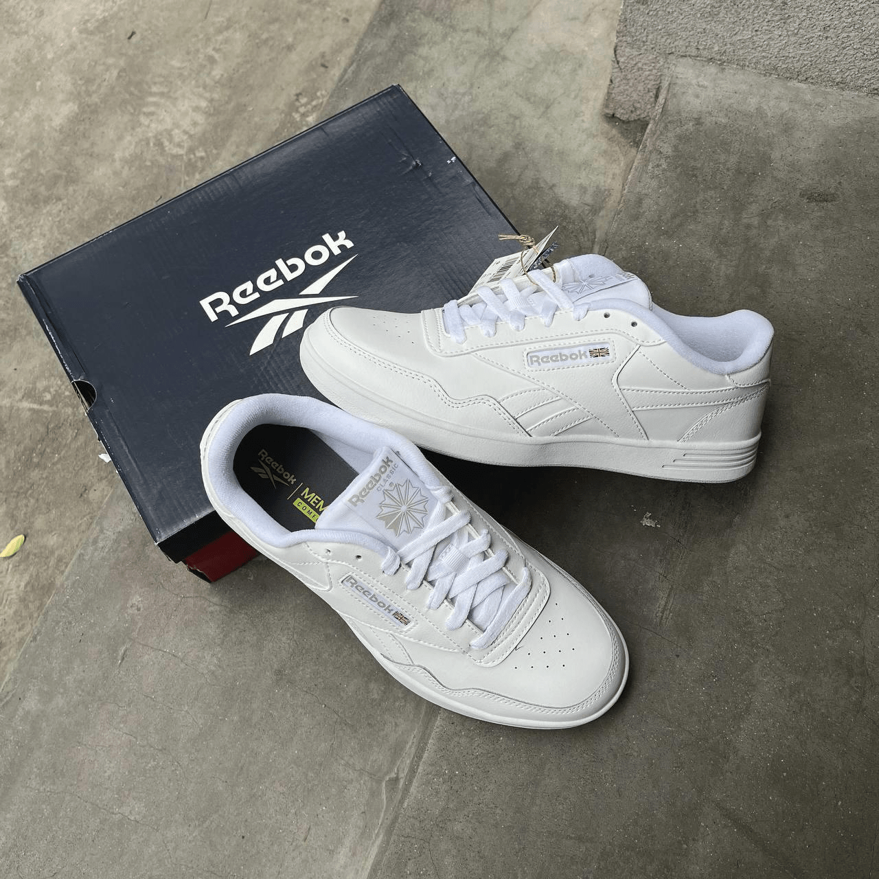 Giày Reebok Club MEMT 'White' FW8225 - Ảnh 6