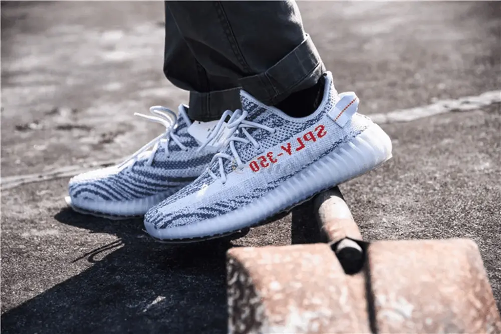 Giày Adidas Yeezy Boost 350 V2 'Blue Tint' B37571 - Ảnh 3