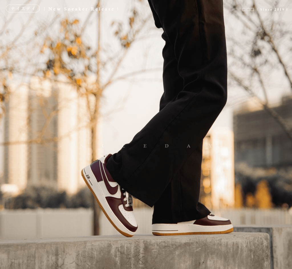 Giày Nike Air Force 1 GS 'Team Red Gum' DQ5972-100 - Ảnh 4