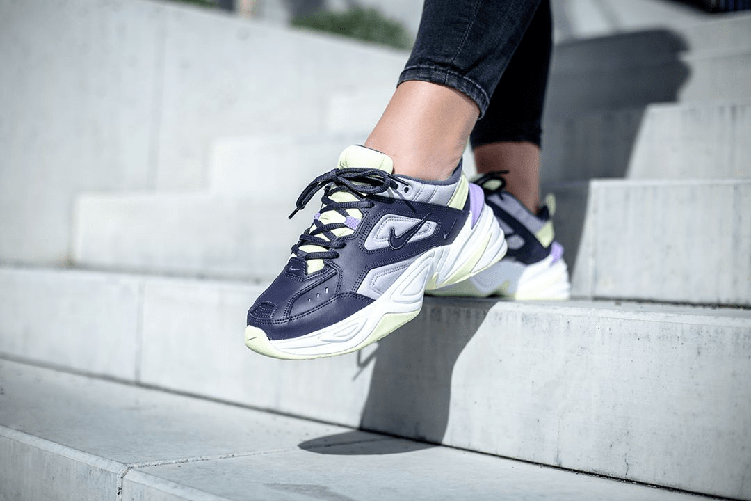 Giày Nike Wmns M2K Tekno 'Gridiron Atmosphere Grey' AO3108-015 - Ảnh 4