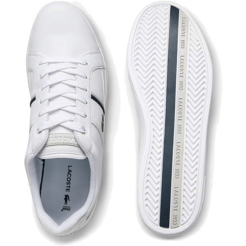 Giày Lacoste Europa 120 1 SMA 'White Gray' 740SMA0007-081 - Ảnh 3