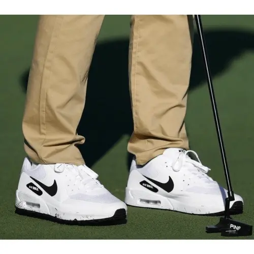 Alternative view of Giày Nike Air Max 90 Golf 'White Black' CU9978-101