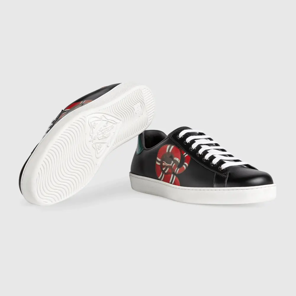 Alternative view of Giày Gucci Ace 'Kingsnake' ‎501309-0IF10-1182