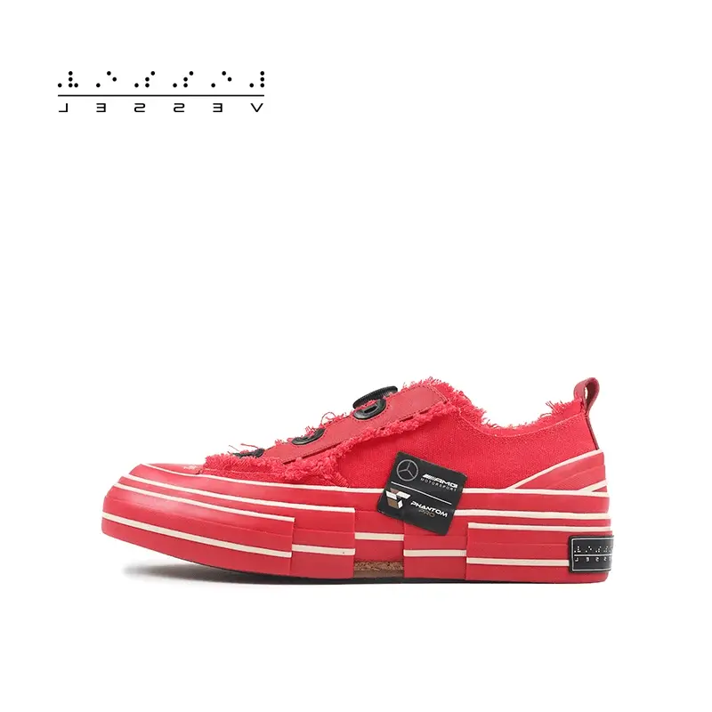 Alternative view of Giày Xvessel Peace By Piece Crimson Red xVESSEL x AMG