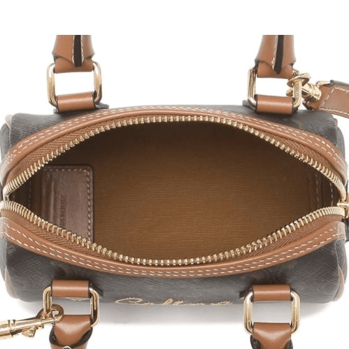 Túi Celine Triomphe Canvas Celine 'Cursive Tan' 196892DHX-04LU - Ảnh 2