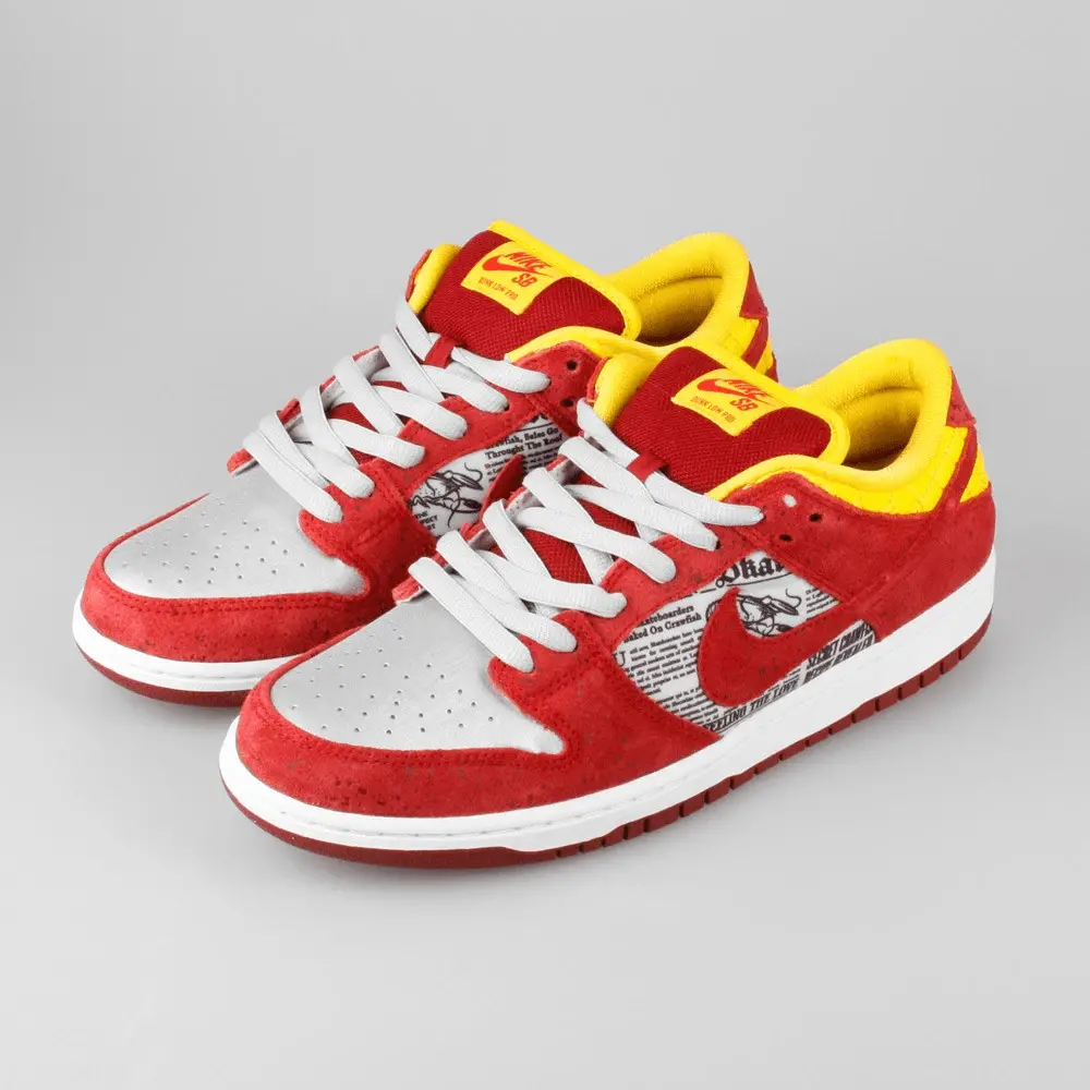 Giày Nike Dunk Low Premium SB QS 'Crawfish' 504750-660 - Ảnh 3
