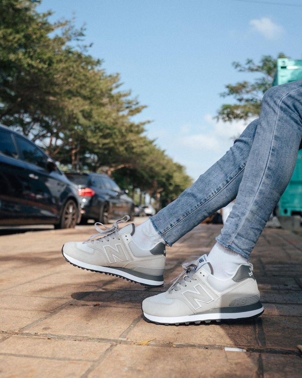 Giày New Balance 574 GS2 'Gray' U574GS2 - Ảnh 5