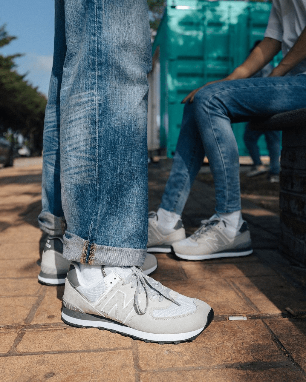 Giày New Balance 574 GS2 'Gray' U574GS2 - Ảnh 6