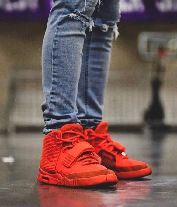 Giày Nike Air Yeezy 2 SP 'Red October' 508214-660 - Ảnh 3