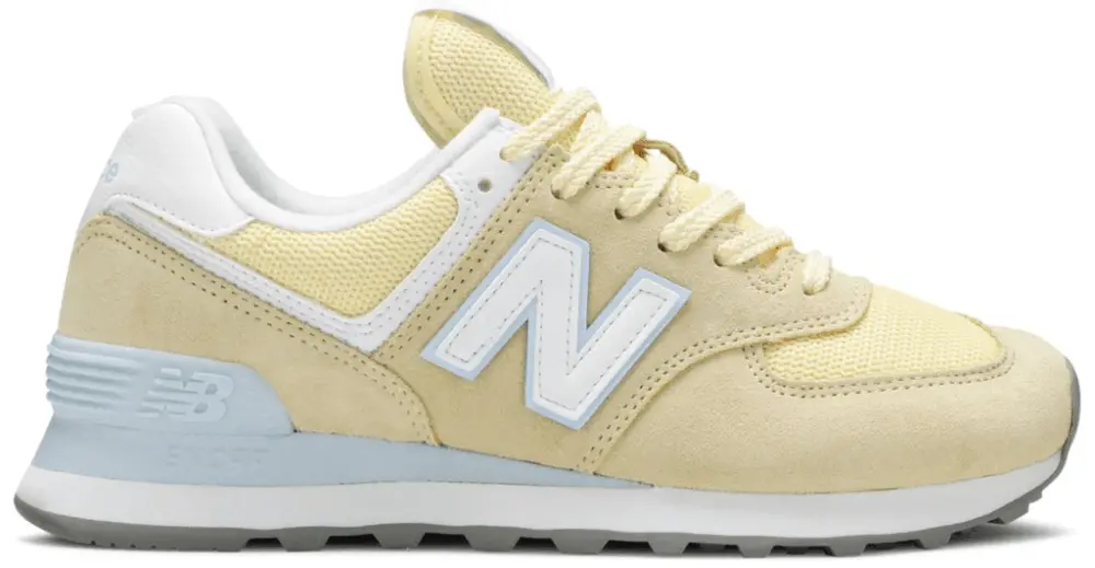 Giày New Balance Wmns 574 'Yellow Blue' WL574ESG