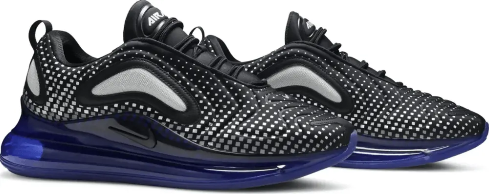 Alternative view of Giày Nike Air Max 720 Pixel Black Racer Blue AO2924-013