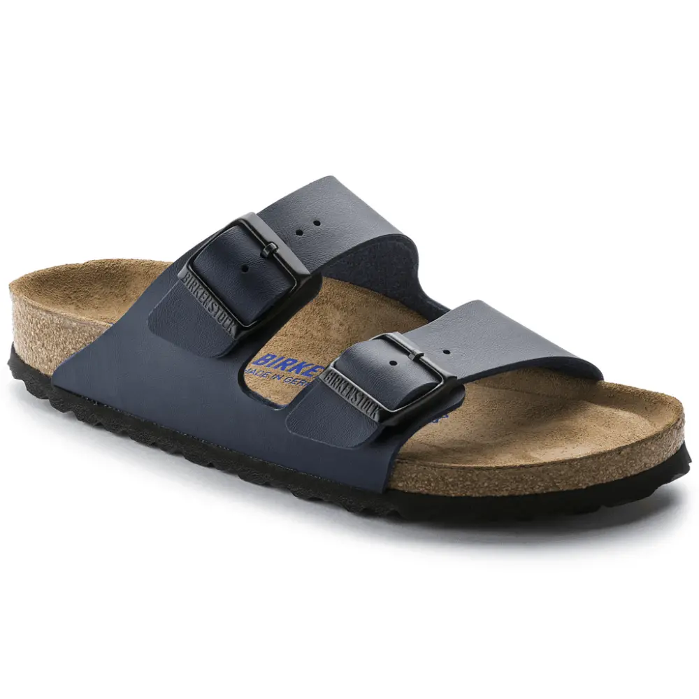 Alternative view of Dép Birkenstock Arizona Soft Footbed Birko-Flor 'Blue' 51063