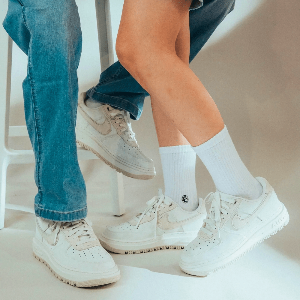 Giày Nike Air Force 1 Luxe 'Triple White' DD9605-100 - Ảnh 4