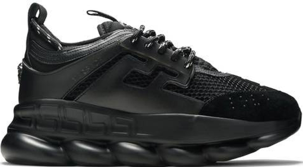 Giày Versace Chain Reaction 'Triple Black' DSU7071E-D7CTG-D41