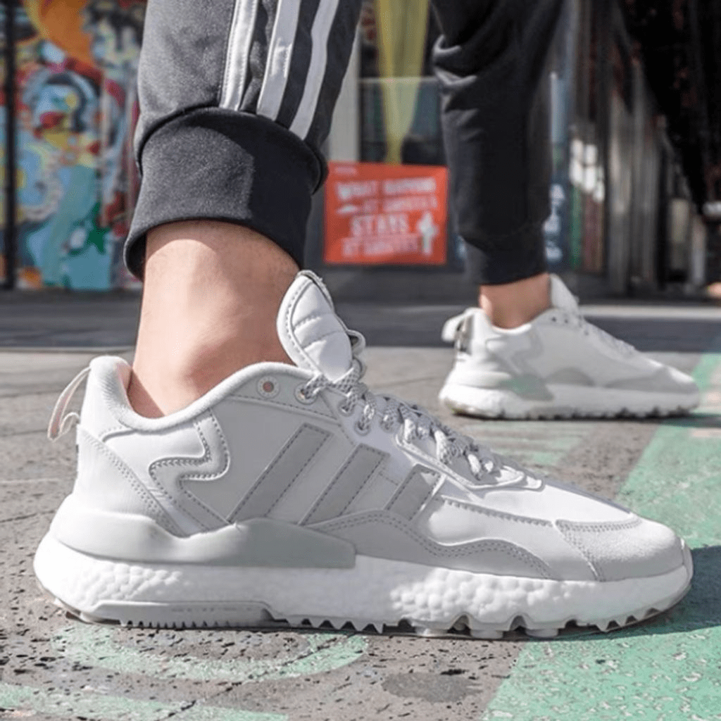 Giày Adidas Nite Jogger Winterized 'Cloud White' FZ3660 - Ảnh 5
