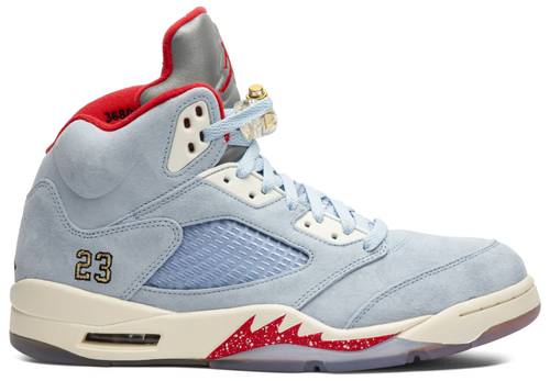 Giày Trophy Room x Air Jordan 5 Retro 'Ice Blue' CI1899-400