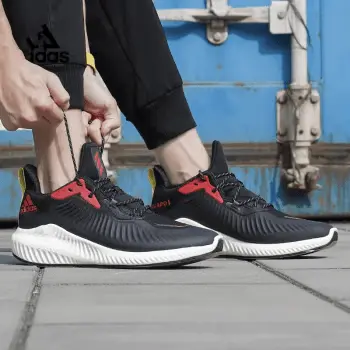 Giày Adidas AlphaBounce 3 'Crimson Black' FW6733 - Ảnh 5