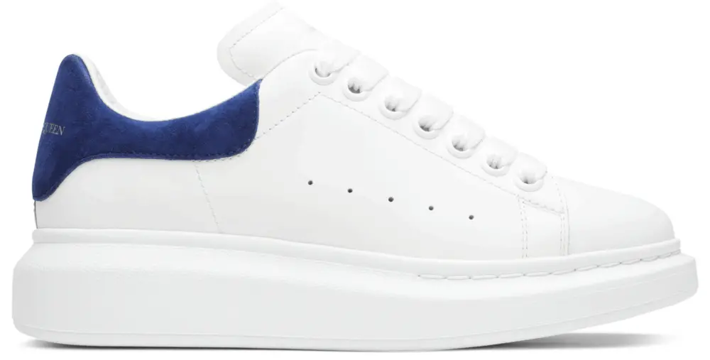 Giày Alexander McQueen Wmns Oversized Sneakers 'Paris Blue' 553770-WHGP7-9086