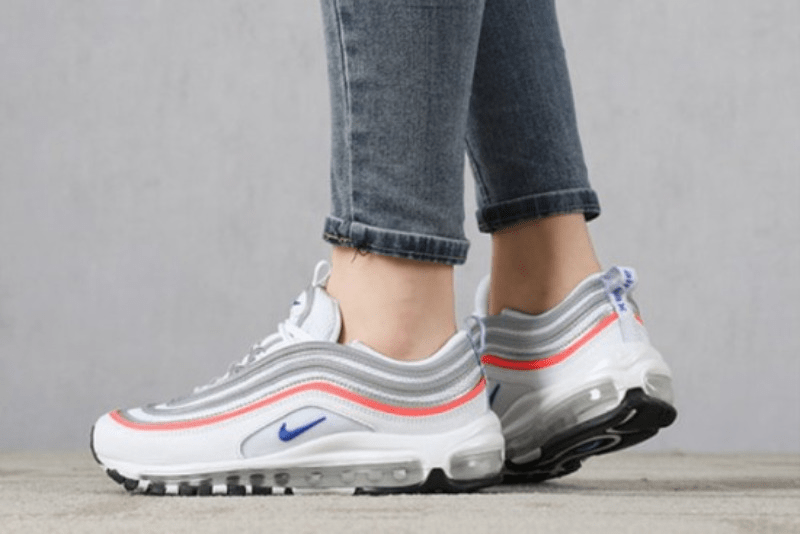 Giày Nike Wmns Air Max 97 Essential 'Flash Crimson Silver' CZ6087-101 - Ảnh 6