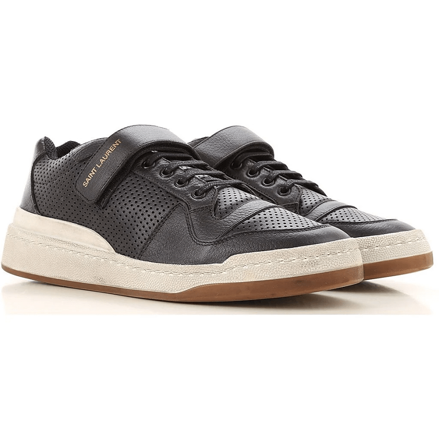 Giày Saint Laurent SL24 Men's Mid Top 557624-04L10-1000 - Ảnh 6