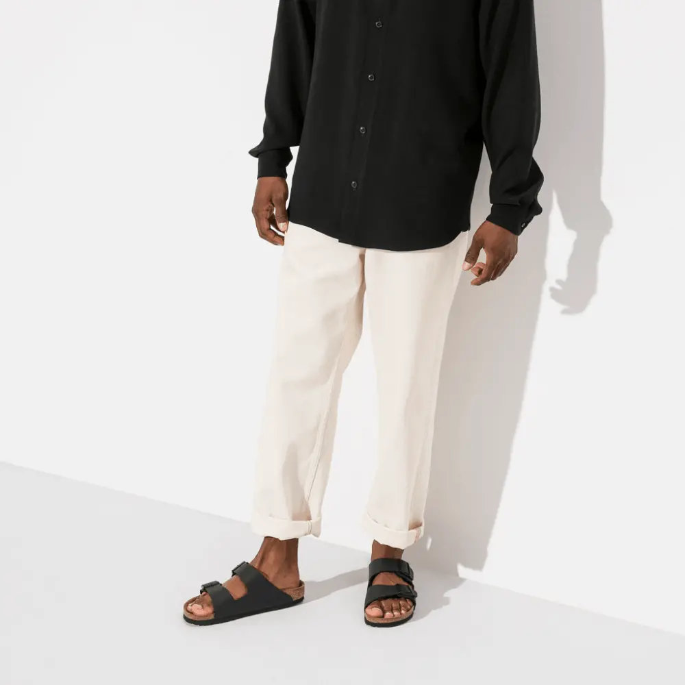 Alternative view of Dép Birkenstock Arizona Birko Flor 'Black' 51791