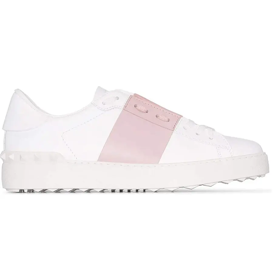 Giày Valentino Wmns Calfskin Leather White UW2S0781BLU834