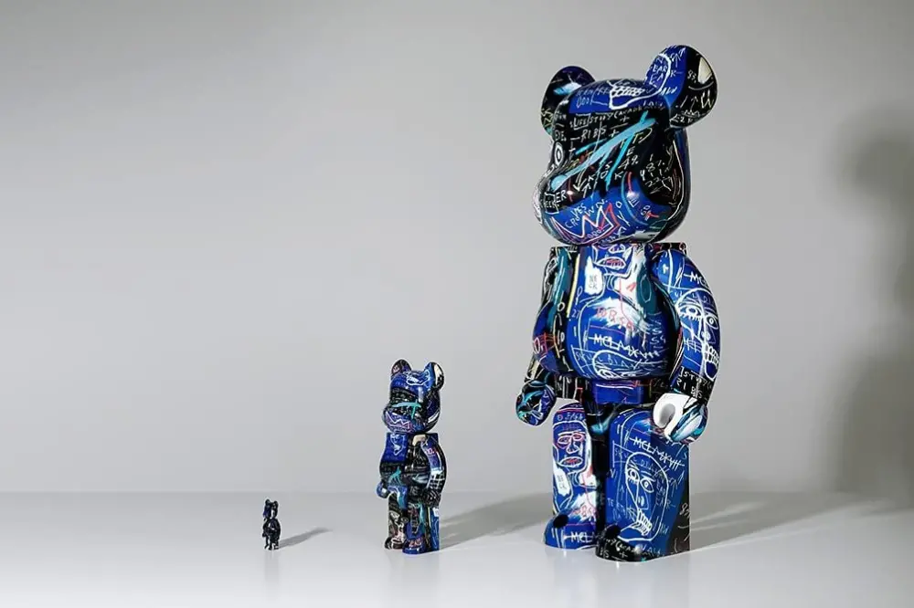 Mô Hình Bearbrick Jean-Michel Basquiat Ver 7 - Ảnh 3
