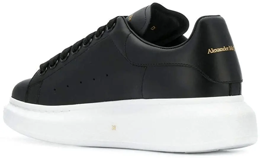Giày Alexander McQueen Wmns Oversized Sneaker 'Black' 553770-WHGP0-1000 - Ảnh 5