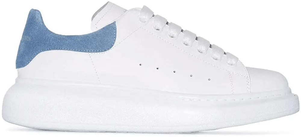 Giày Alexander McQueen Wmns Oversized Sneaker 'White Dream Blue' 553770-WHGP7-9048