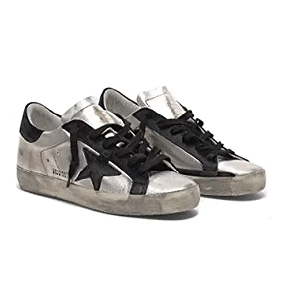 Alternative view of Giày Golden Goose Super Star 'Silver' GCOWS590-A8