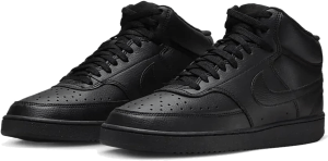 Alternative view of Giày Nike Court Vision Mid Next Nature Triple Black DN3577-003