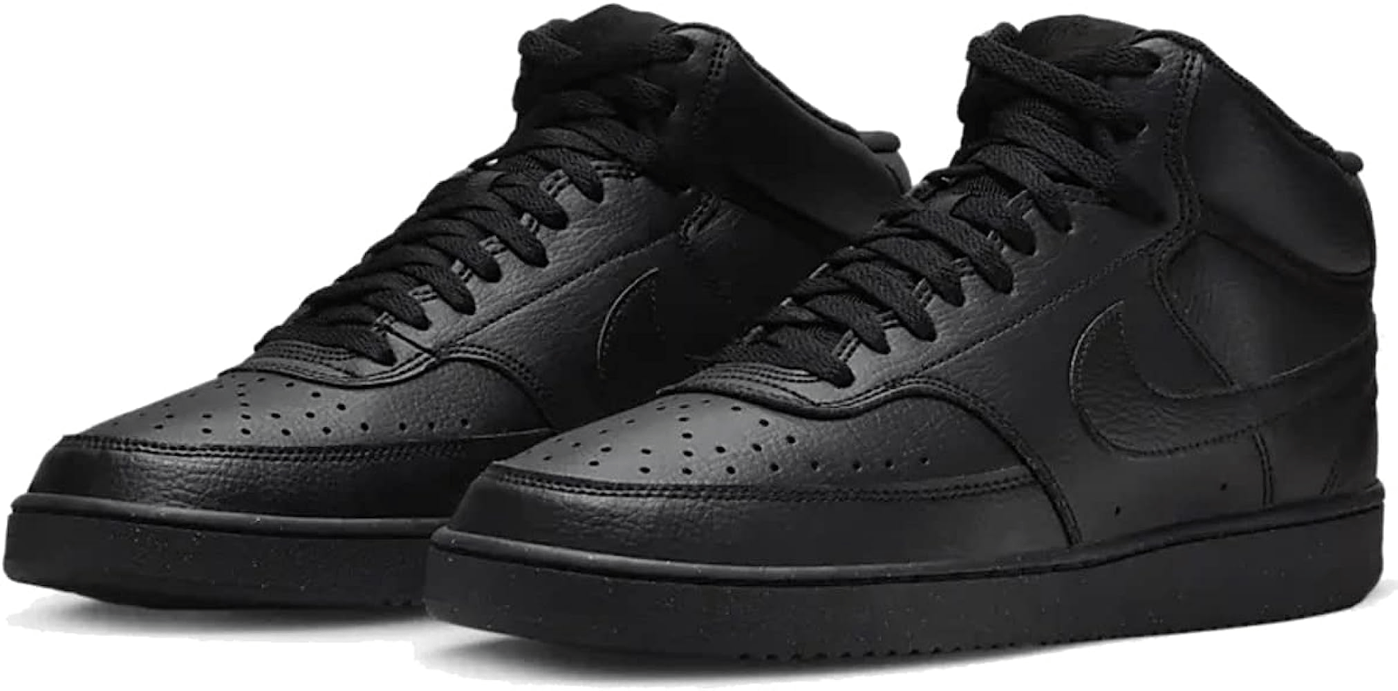 Giày Nike Court Vision Mid Next Nature Triple Black DN3577-003 - Ảnh 2