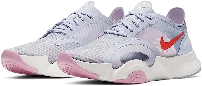 Giày Nike SuperRep Go Athletic Running Grey Bright Crimson CJ0860-006 - Ảnh 4