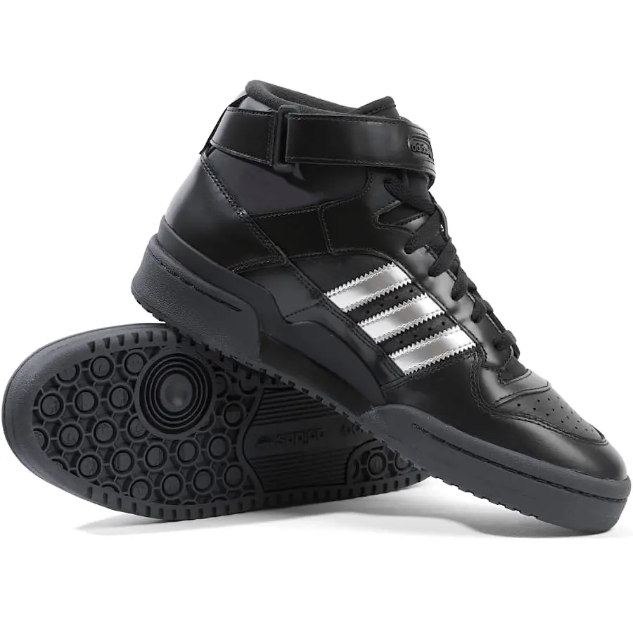 Alternative view of Giày Adidas Forum 84 Mid X Heitor 'Core Black' ID2824
