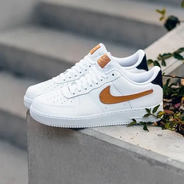 Giày Nike Air Force 1 Low '07 LV8 'Removable Swoosh - White Vachetta Tan' CT2253-100 - Ảnh 3
