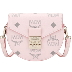 Túi MCM Patricia Round Crossbody Wallet Visetos 'Pink' MYSAAPA03QH001