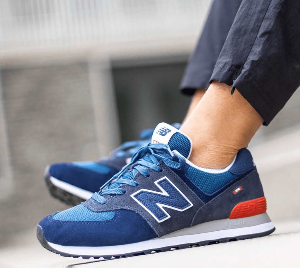 Giày New Balance 574 'Navy Black' ML574EAE - Ảnh 3