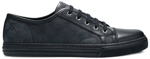 Giày Gucci GG Canvas Low 'Grey Black' 426189-KQWM0-1948