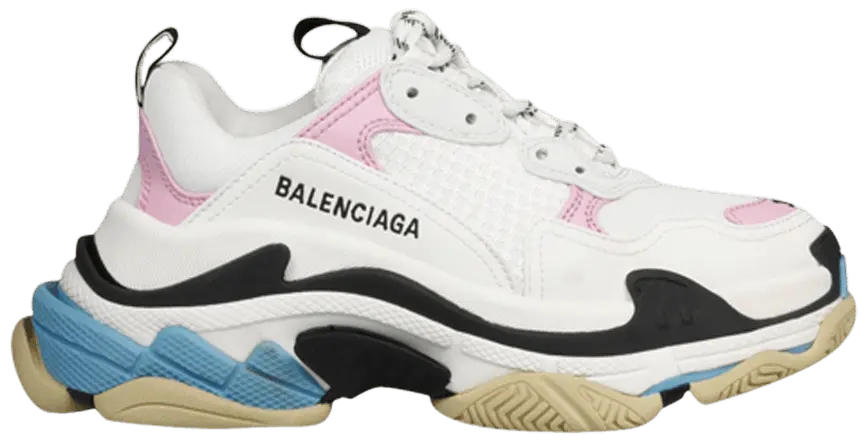 Giày Balenciaga Triple S Trainer White Pink 524039 W09OM 9054