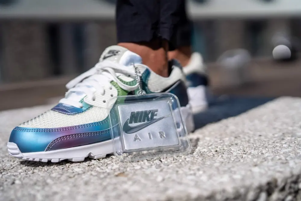 Giày Nike Air Max 90 'Bubble Pack' CT9631-100 - Ảnh 3