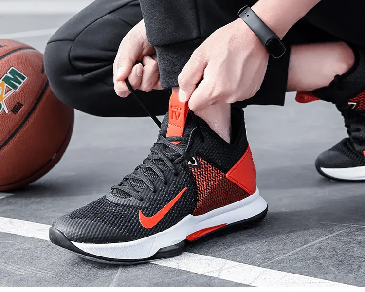 Alternative view of Giày Nike LeBron Witness 4 EP 'Team Orange' CD0188-003