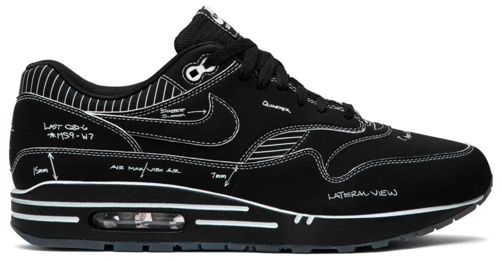 Giày Nike Air Max 1 Tinker Sketch to Shelf Black CJ4286-001