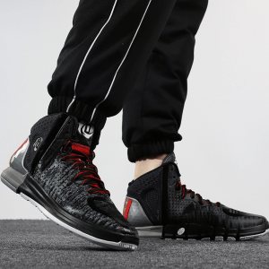 Alternative view of Giày adidas D Rose 4 Restomod  Black Grey FX4066