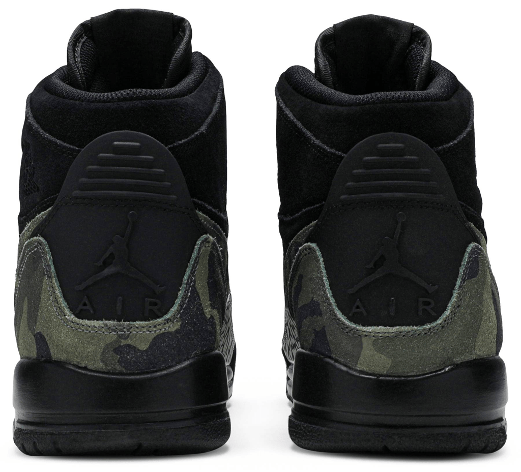 Giày Nike Jordan Legacy 312 GS 'Black Metallic Gold' AT4040-007 - Ảnh 7