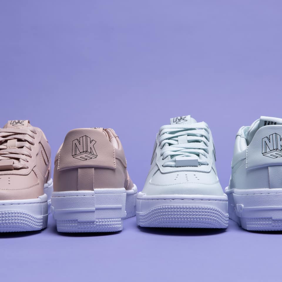 Giày Nike Wmns Air Force 1 'Pixel Particle Beige' CK6649-200 - Ảnh 2