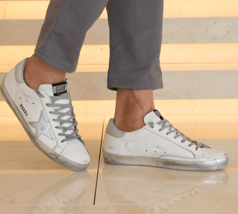 Giày Golden Goose Super Star White GMF00101-F000314-80185 - Ảnh 2